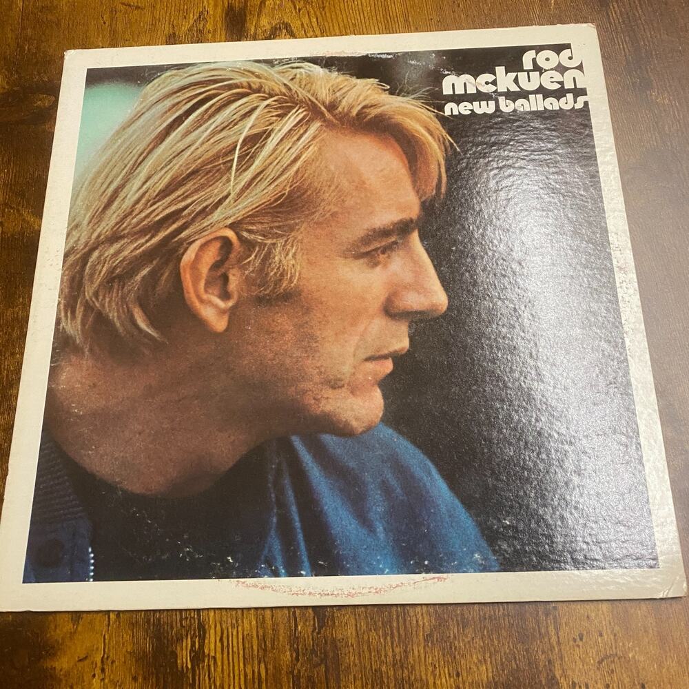 Rod McKuen ‎– New Ballads, vinyl LP, Warner Bros. WS1837